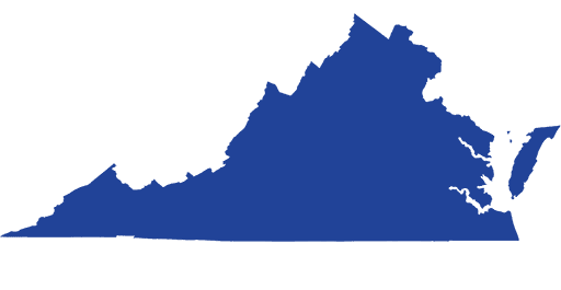 silhouette image of Virginia