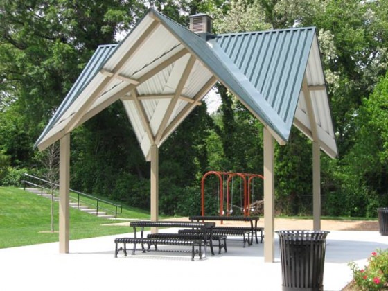 Shelter at a park
