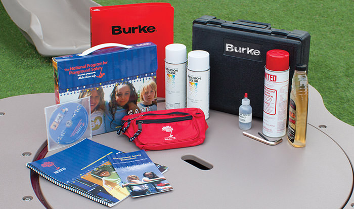 Maintenance products for playgrounds