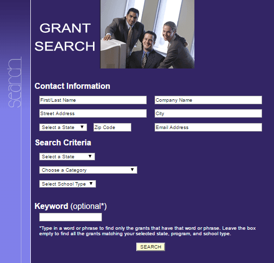 burke grant search