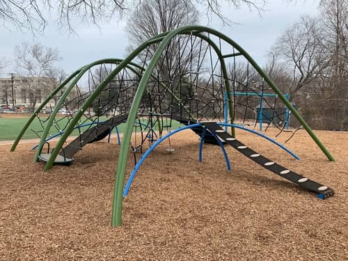 playground at Horace Mann Elementary School